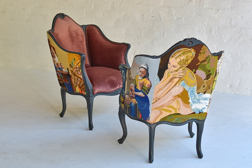 063 TAPESTRY LOUNGE CHAIR